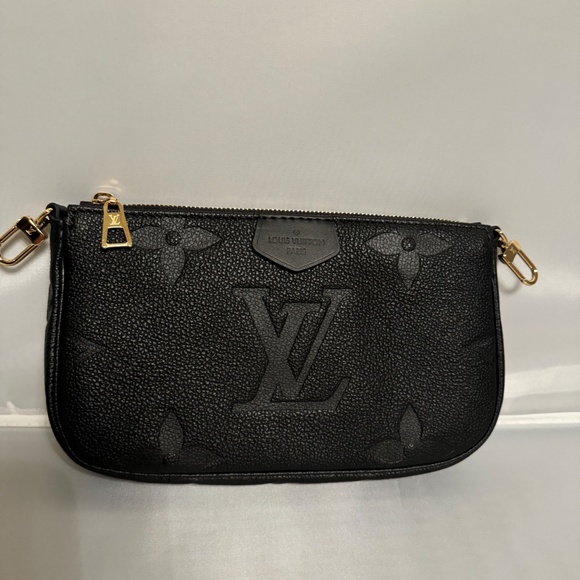 LOUIS VUITTON Empreinte Monogram Giant Multi Pochette Accessories Pochette ONLY - Picture 3 of 15